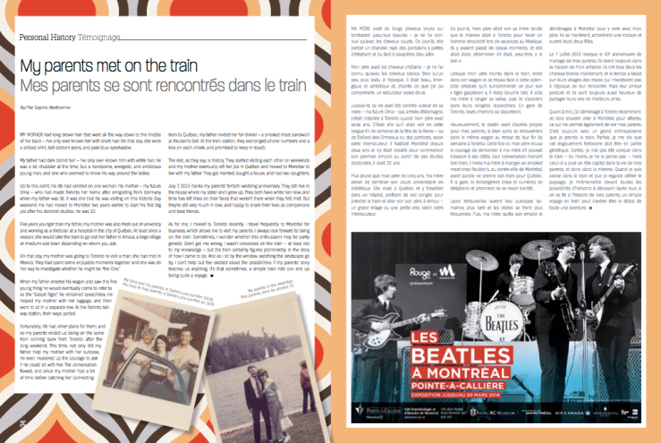 Screen shot magazine